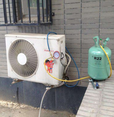 定日空调加氟